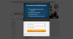Desktop Screenshot of dogsymptoms.org