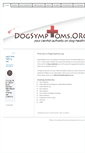 Mobile Screenshot of dogsymptoms.org